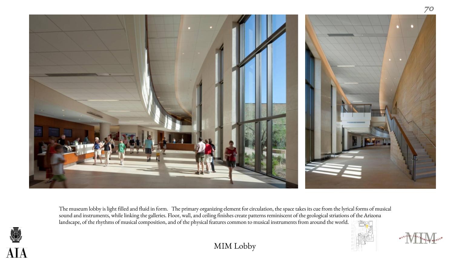 musical instrument museum lobby