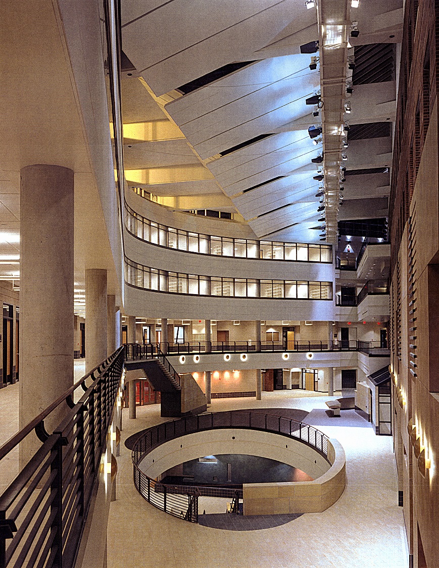carlson school of management atrium from end
